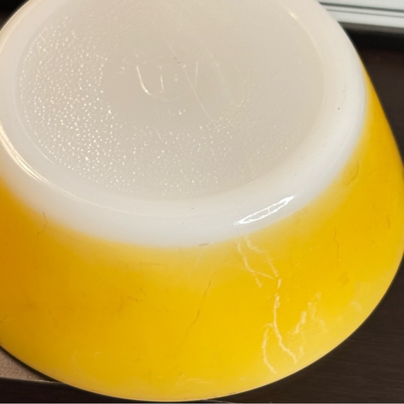 ANCHOR HOCKING Set of 4 Bowls Ombré Brown Yellow Ovenware Dish Cereal Soup Bowls - Picture 8 of 8